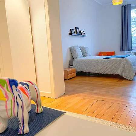 Privees -private Room- Dans Un Spacieux - 100m2 Centre Proche Gare Alloggio in famiglia *
