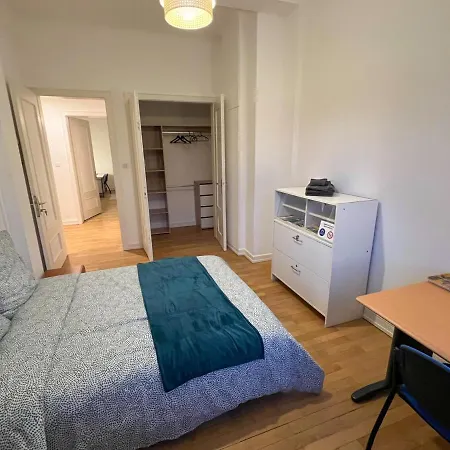 Privees -private Room- Dans Un Spacieux - 100m2 Centre Proche Gare * Mulhouse