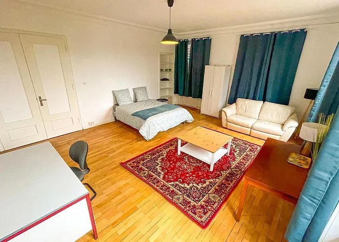 Privees -private Room- Dans Un Spacieux - 100m2 Centre Proche Gare *