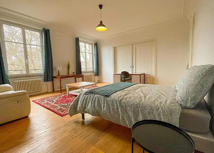 Ubytování v soukromí Privees -private Room- Dans Un Spacieux - 100m2 Centre Proche Gare *