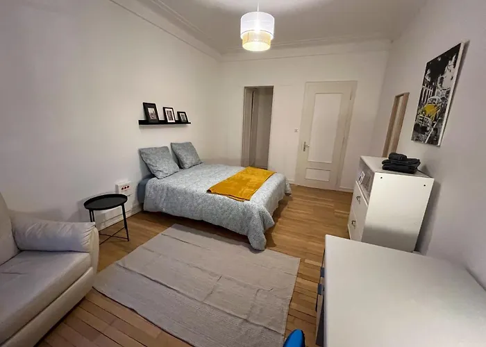 Privees -private Room- Dans Un Spacieux - 100m2 Centre Proche Gare