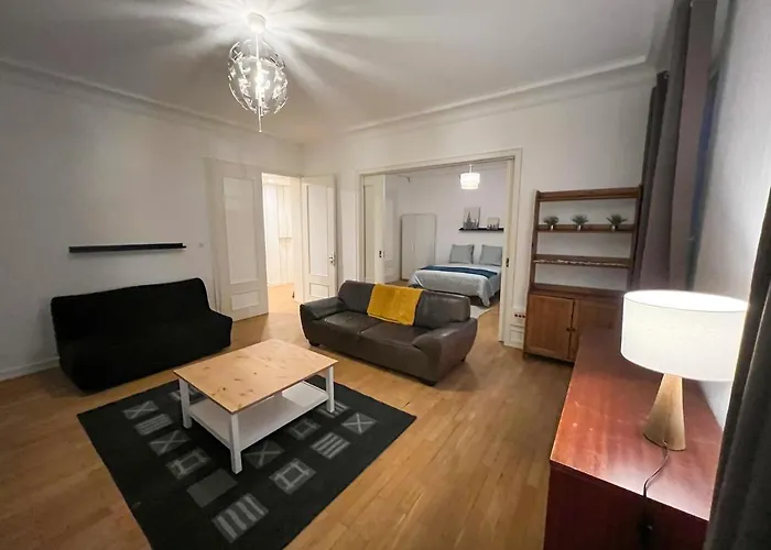 Privees -private Room- Dans Un Spacieux - 100m2 Centre Proche Gare