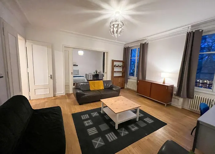 Privees -private Room- Dans Un Spacieux - 100m2 Centre Proche Gare